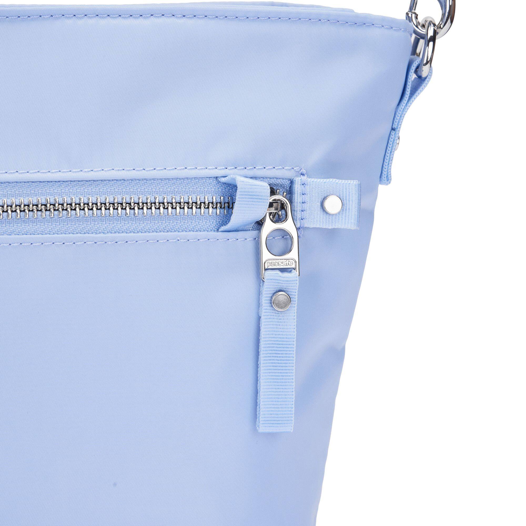 Alt View 4. Pacsafe - W Crossbody - Serenity Blue.