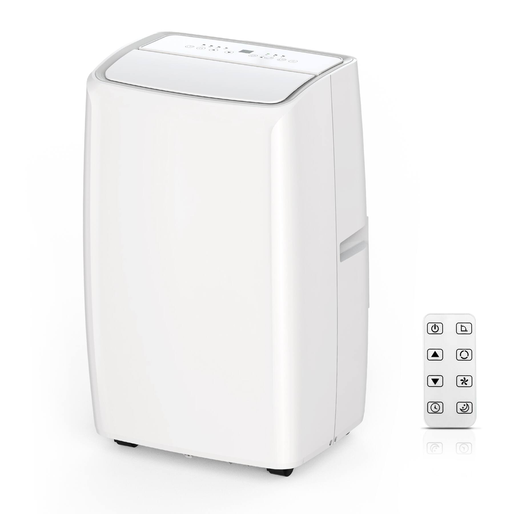 Front. Acekool - Acekool 3-In-1 Portable Air Conditioner 9200 BTUs (14,000BTU ASHRAE) Quiet AC Unit with Window Kit - White.