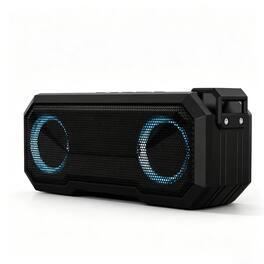 PRIMEPLUS - Portable Wireless Speaker with IPX7 Waterproof 12 Hour Playtime Bluetooth 5.0 TWS Stereo and LED Flashlight