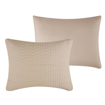 Front. BreeBe - Homestead Natural Sham Standard - Natural.