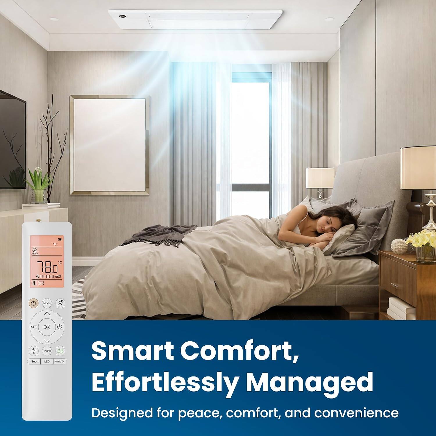 780 41110 A 1 Mute R SET Bood OK Seeing D Smart Comfort, Effortlessly Managed Designed for peace, comfort, and convenience