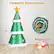 Product Dimensions: 17.5" (4.6 ft) Happy Christmas 1.5 ft 2 ft
