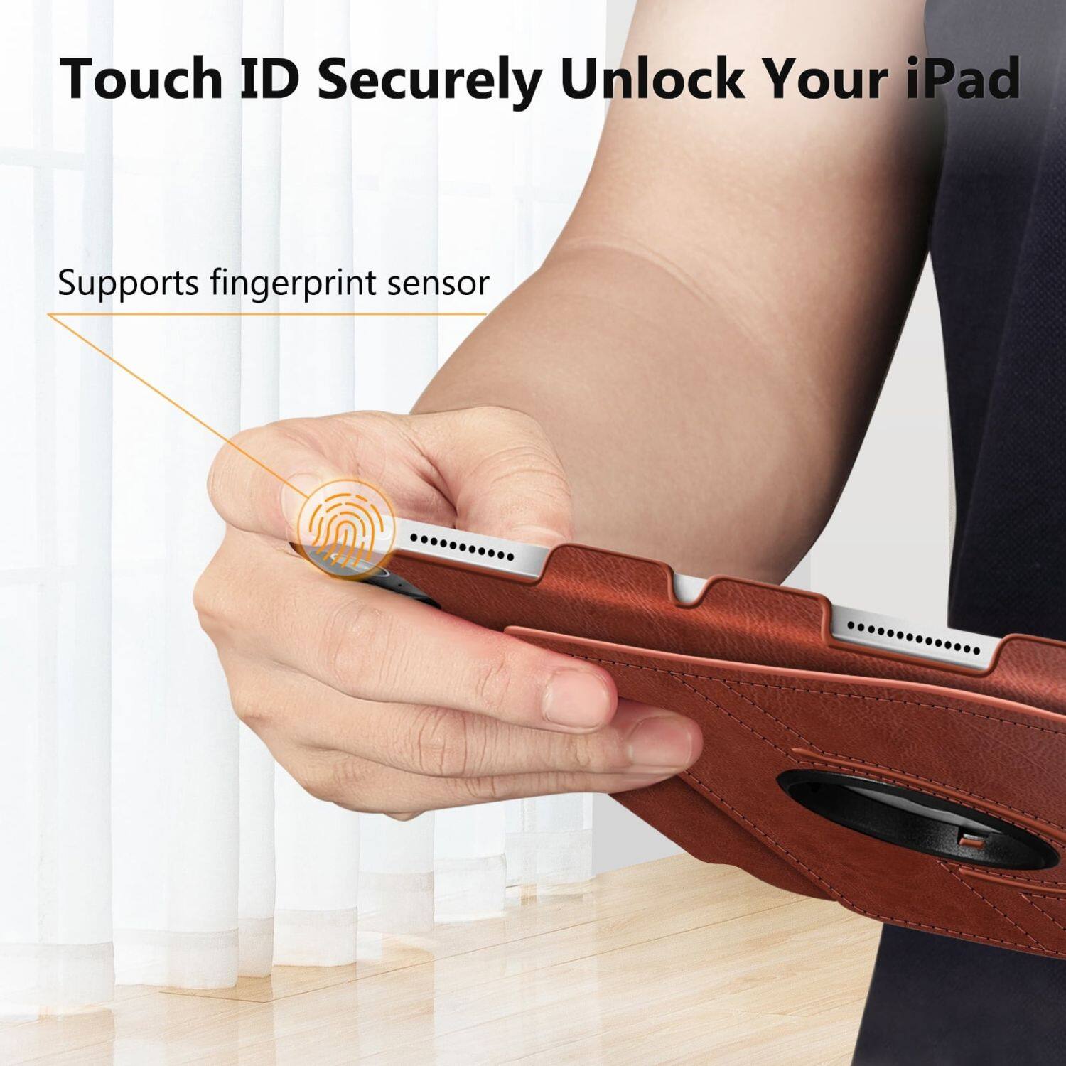 Touch ID Securely Unlock Your iPad

Supports fingerprint sensor