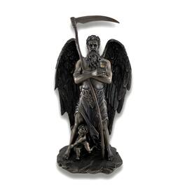 Veronese Design - Father Time Chronos Standing with Child Playing at His Feet - Brown