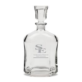 Jardine - Southeastern Oklahoma State Savage Storm 23.75oz. Crystal Whisky Decanter - Multicolor