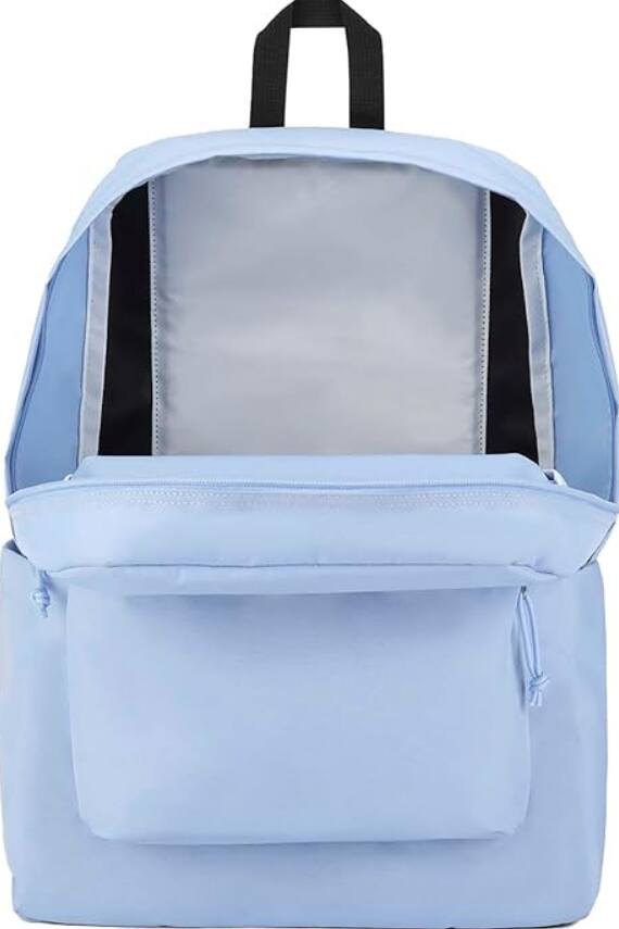 Back. JanSport - JanSport SuperBreak One Backpacks-Durable,Lightweight Bookbag with Front Utility Pocket-Premium Backpack School Bookbag - Light Blue.