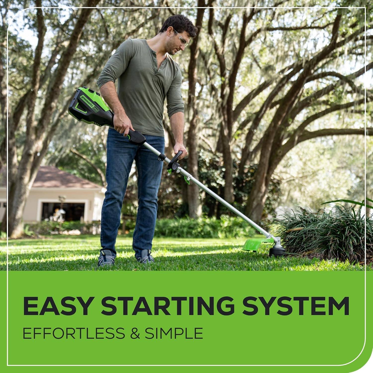 EASY STARTING SYSTEM  
EFFORTLESS & SIMPLE