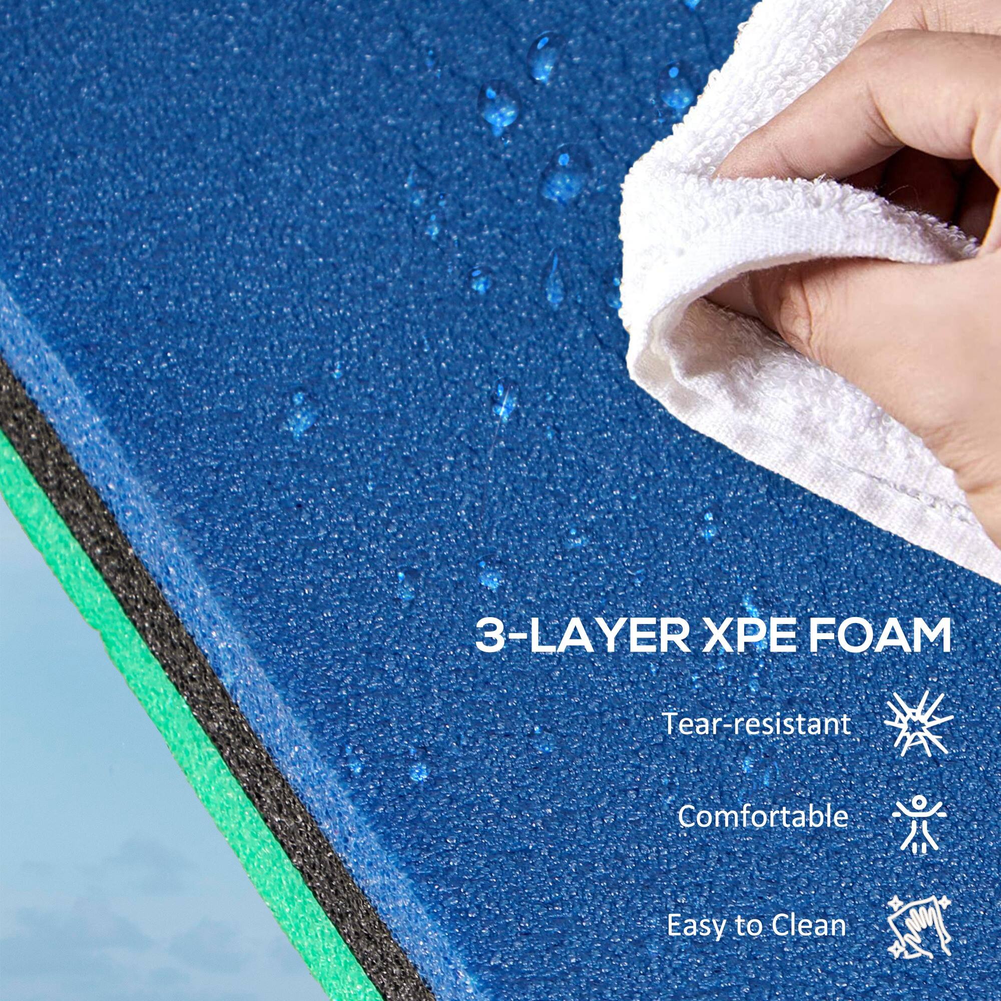 3-LAYER XPE FOAM Tear-resistant Comfortable Easy to Clean