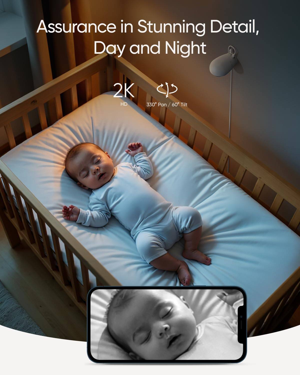 Assurance in Stunning Detail, Day and Night

2K HD

330° Pan / 60° Tilt