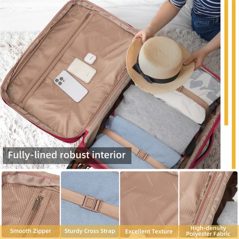 Fully-lined robust interior  
Smooth Zipper  
Sturdy Cross Strap  
Excellent Texture  
High-density Polyester Fabric