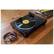 Alt View 17. Audio-Technica - Stereo Turntable - Sleek black.