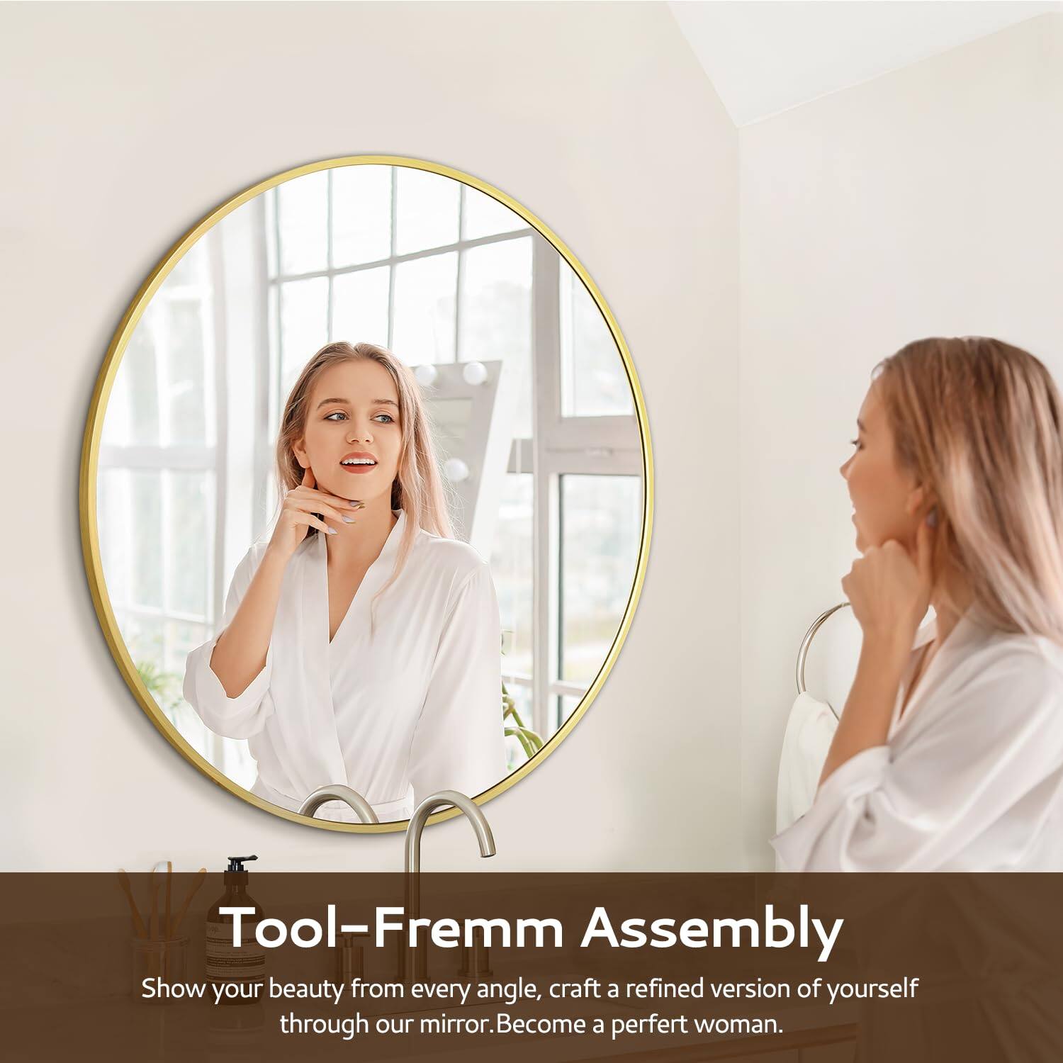 Tool-Fremm Assembly

Show your beauty from every angle, craft a refined version of yourself through our mirror. Become a perfect woman.