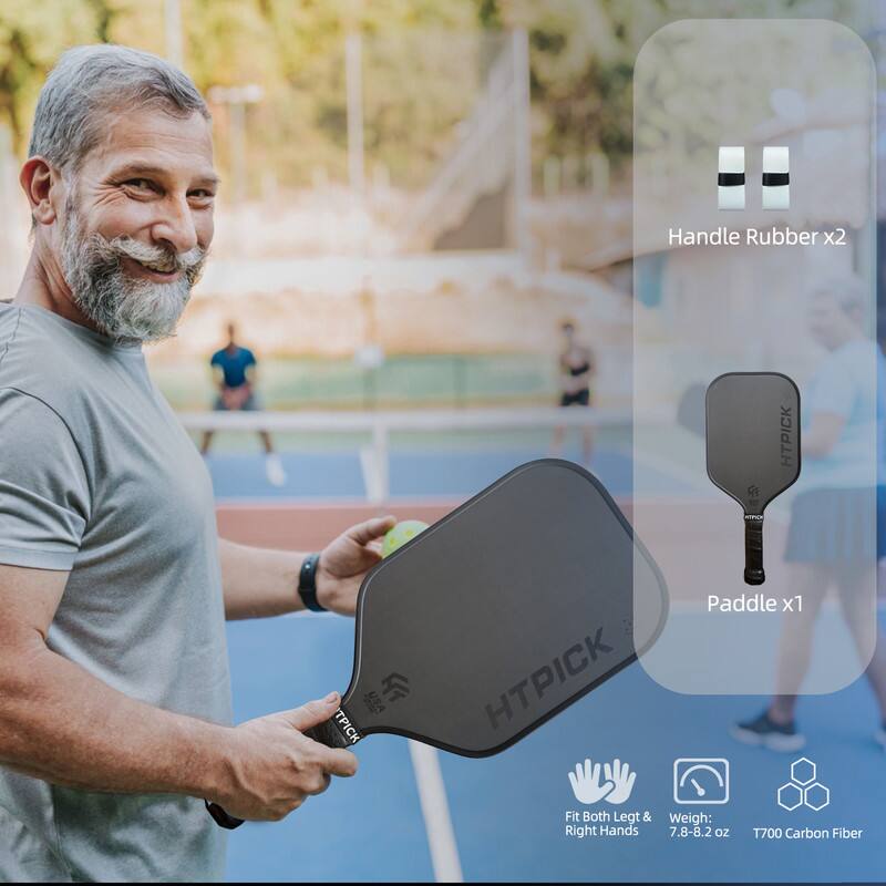 - Handle Rubber x2
- Paddle x1
- Fit Both Left & Right Hands
- Weight: 7.8-8.2 oz
- T700 Carbon Fiber