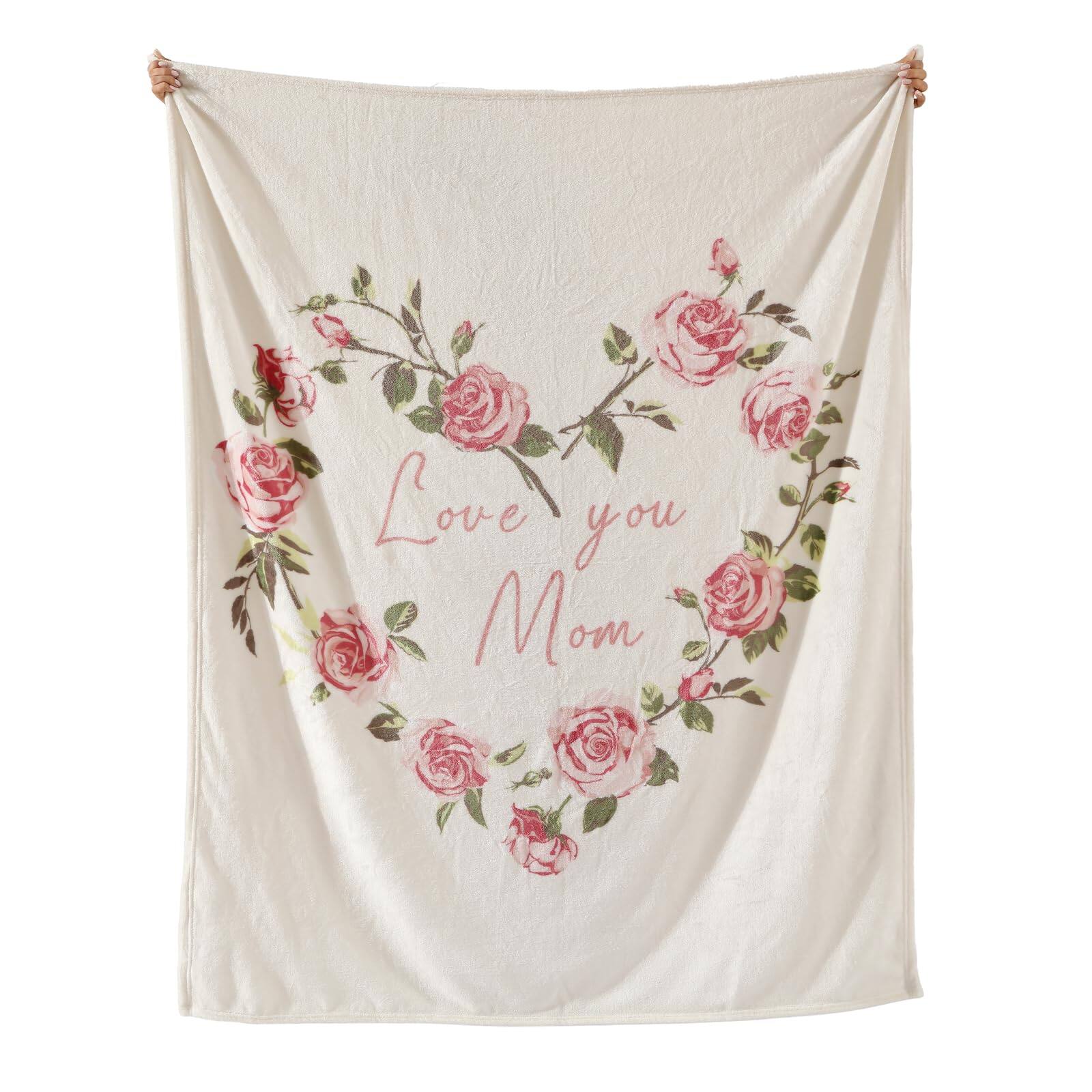 Mom-rose Heart 50"x60"