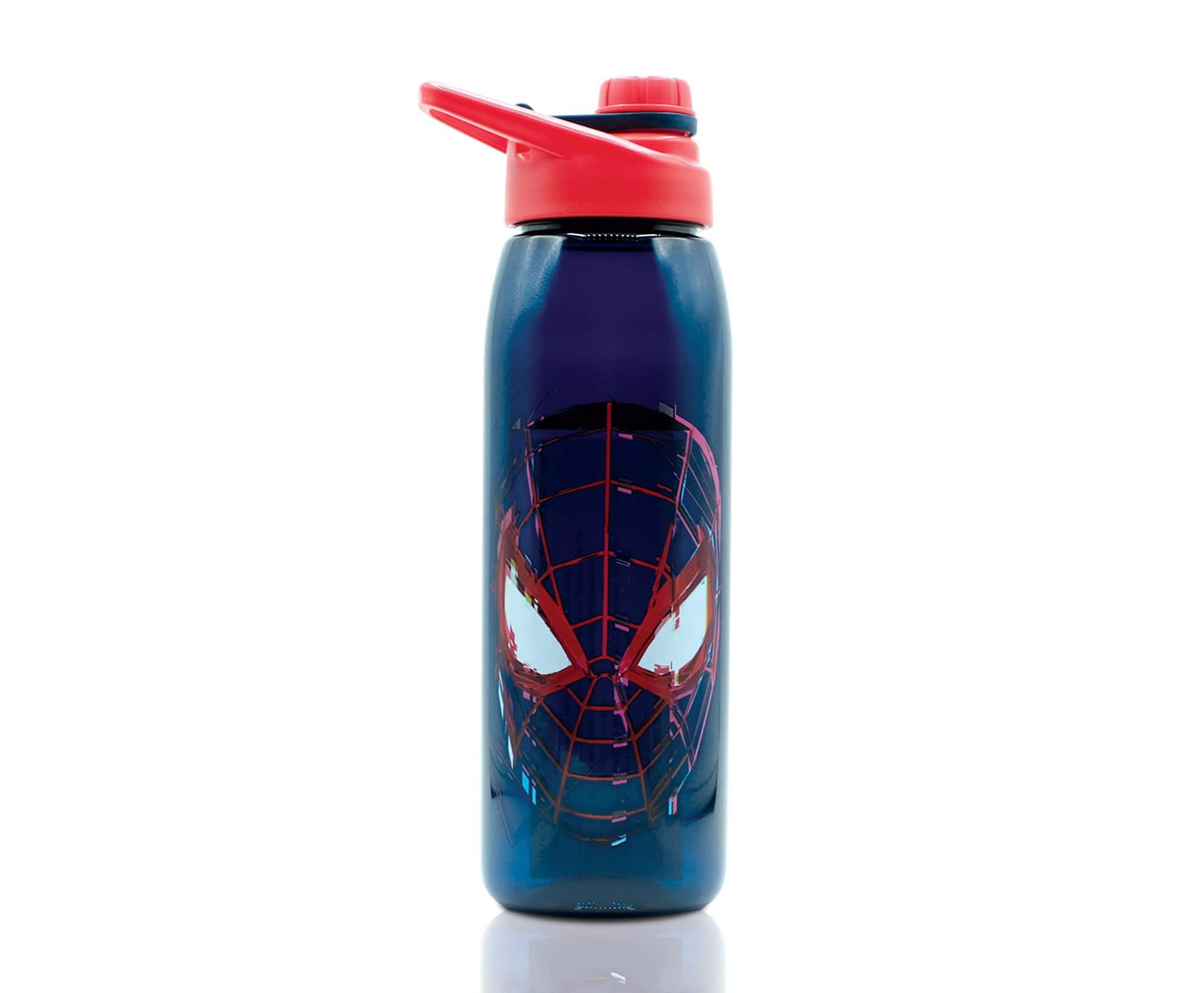 Marvel - Spider-Man Miles Morales Plastic Water Bottle | Holds 28 Ounces - Blue price history on PriceWatchPro