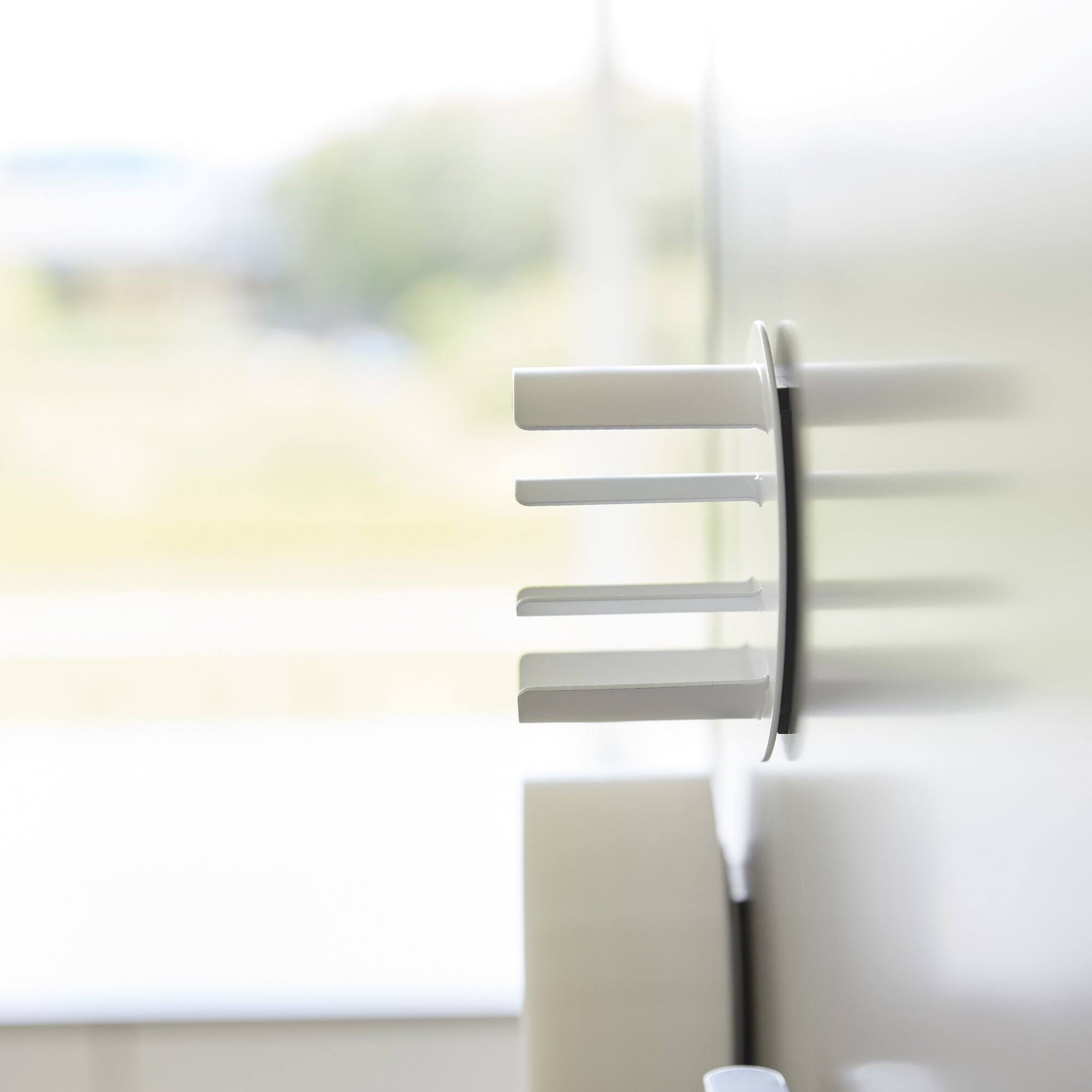 Back. Yamazaki Home - Magnetic Tape Holder - Steel - White.