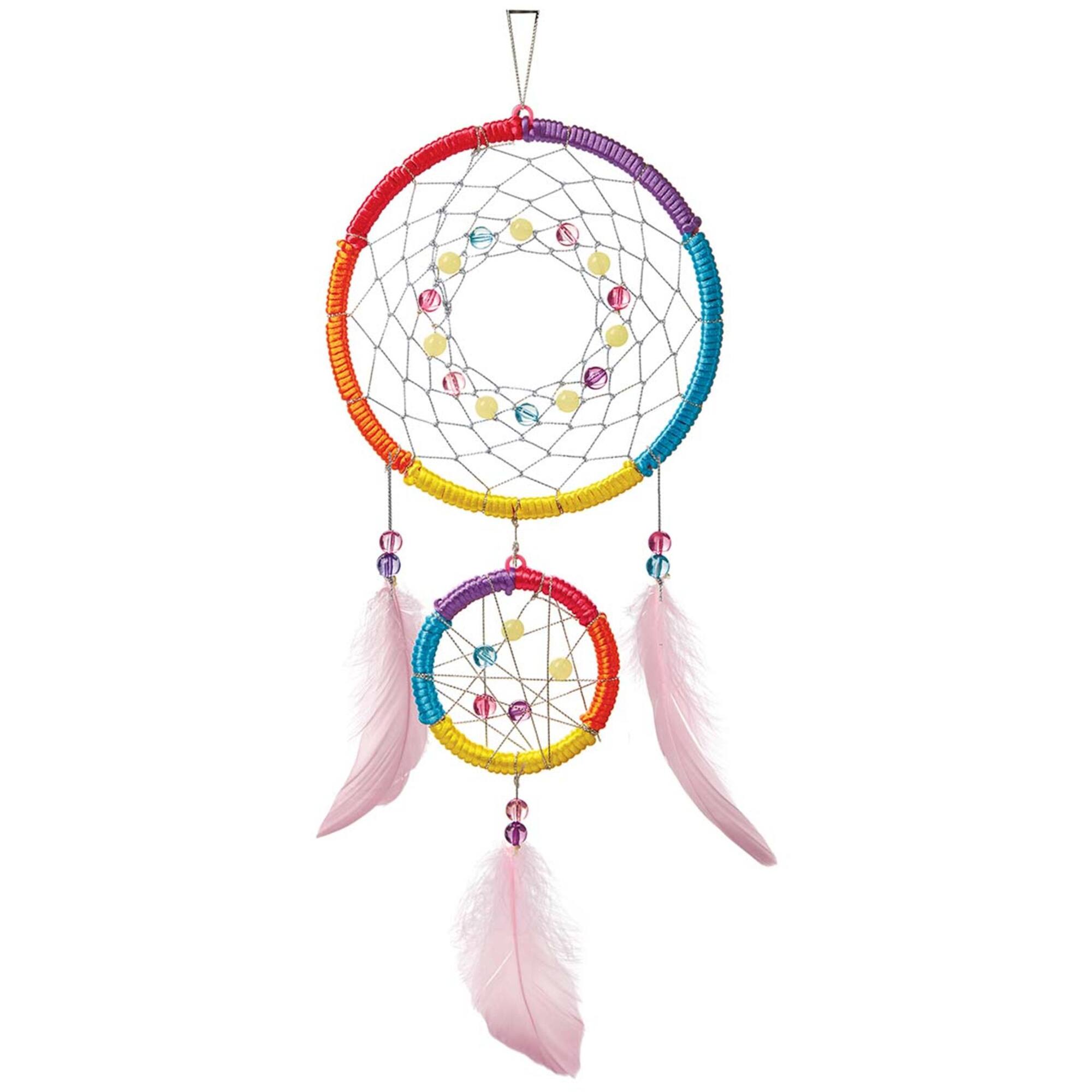 Alt View 2. 4M - Make Your Own Dream Catcher - DIY Craft Kit, Create Hanging Room Décor - Multicolor.