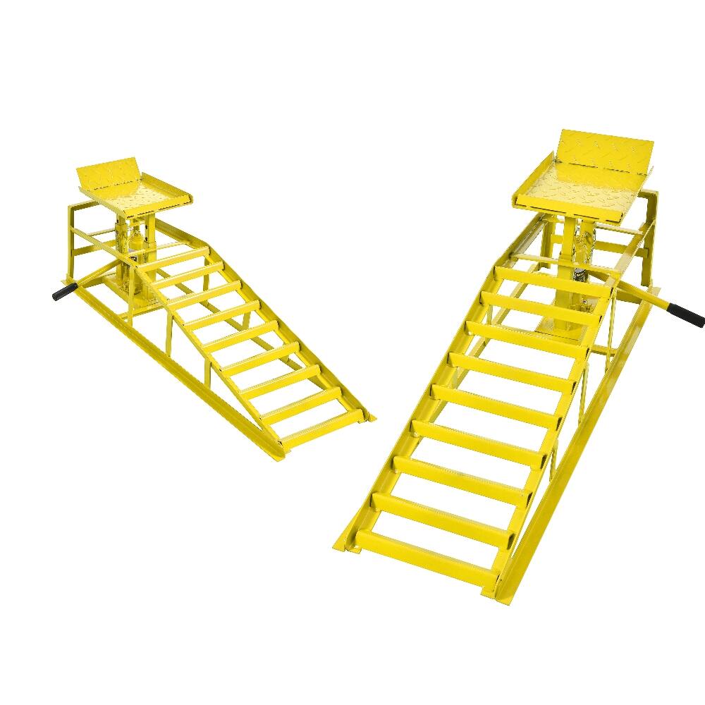 Alt View 2. Ropilly - Ropilly 5 Ton Hydraulic Car Ramps 10000 lb Truck Service Lift.