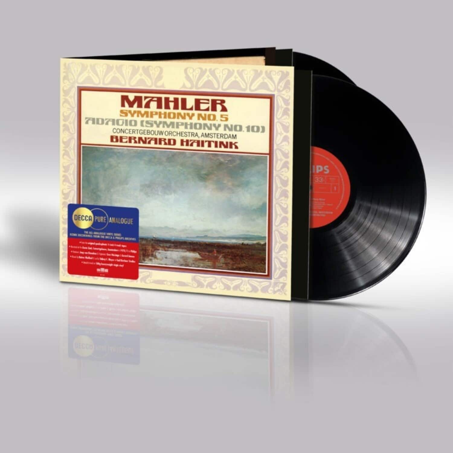 Bernard,Haitink / Concertgebouworkest - Mahler: Symphony 5; Adagio from 10   - VINYL LP price history on PriceWatchPro