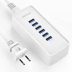 USB Charger
5V=2.4A
5V=2A
5V=1A
5V=1A
5V=1A
5V=1A