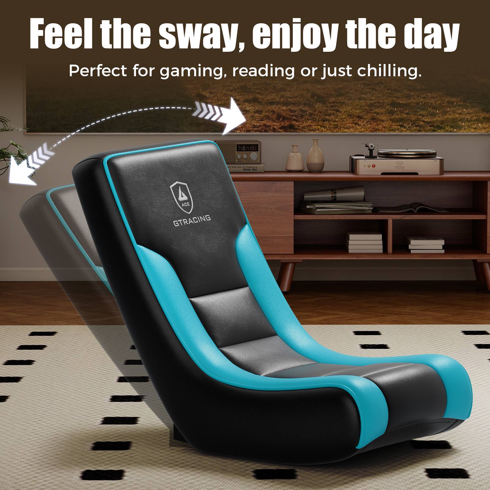 Feel the sway, enjoy the day  
Perfect for gaming, reading or just chilling.  

AGE GTRACING