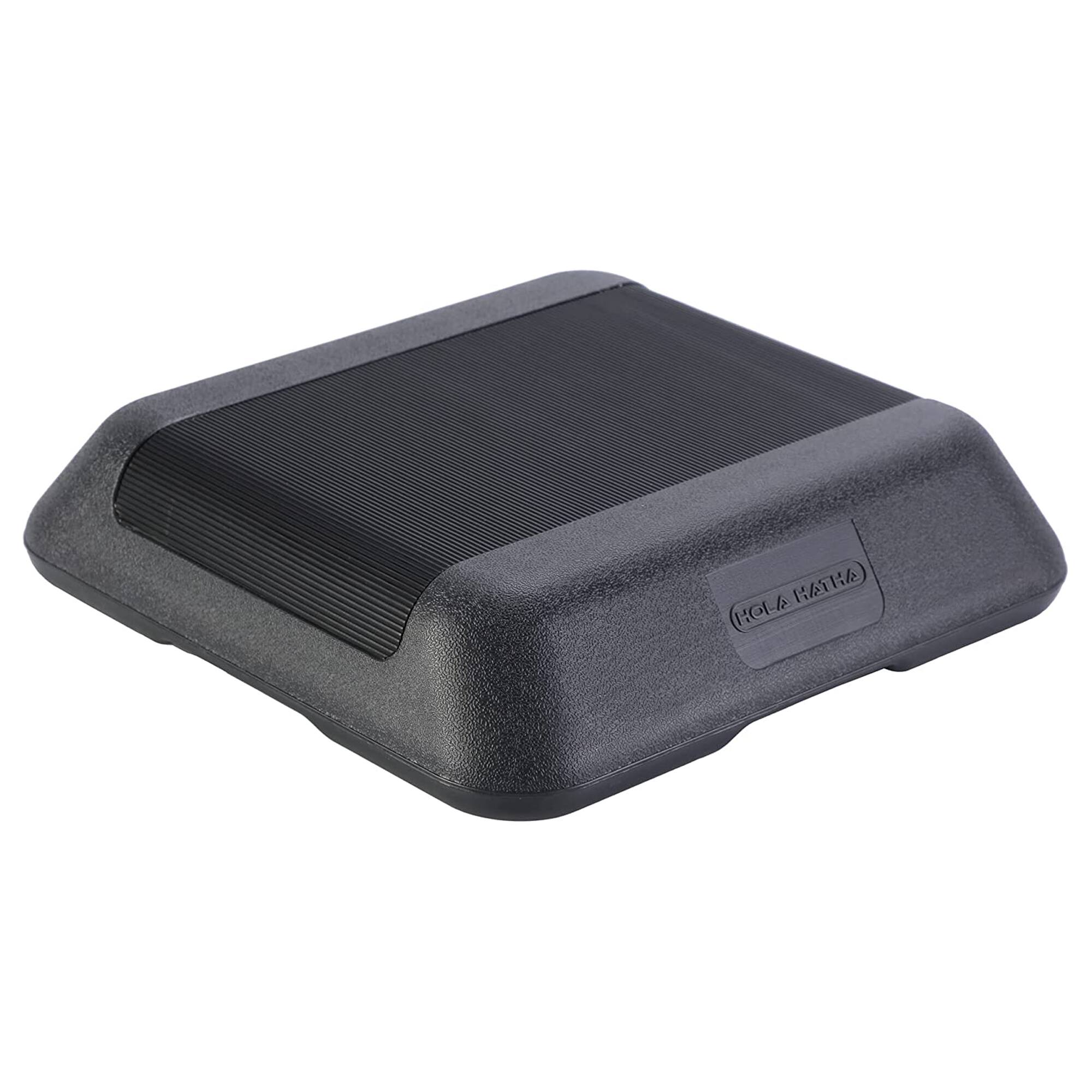 Alt View 10. HolaHatha - HolaHatha Aerobic High Step Platform, Home Gym Fitness Equipment with Risers - Black.