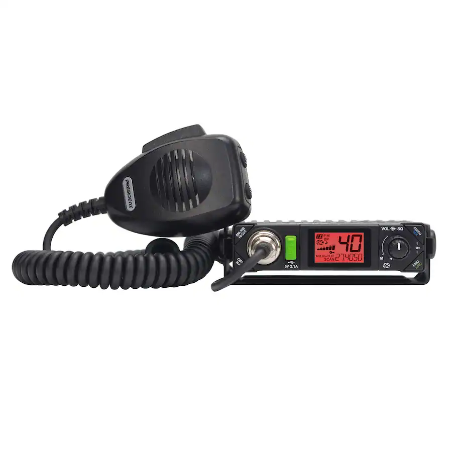 PRESIDENT BILL III FCC 40 Channel 12 Volt AM/FM Weatherband ...