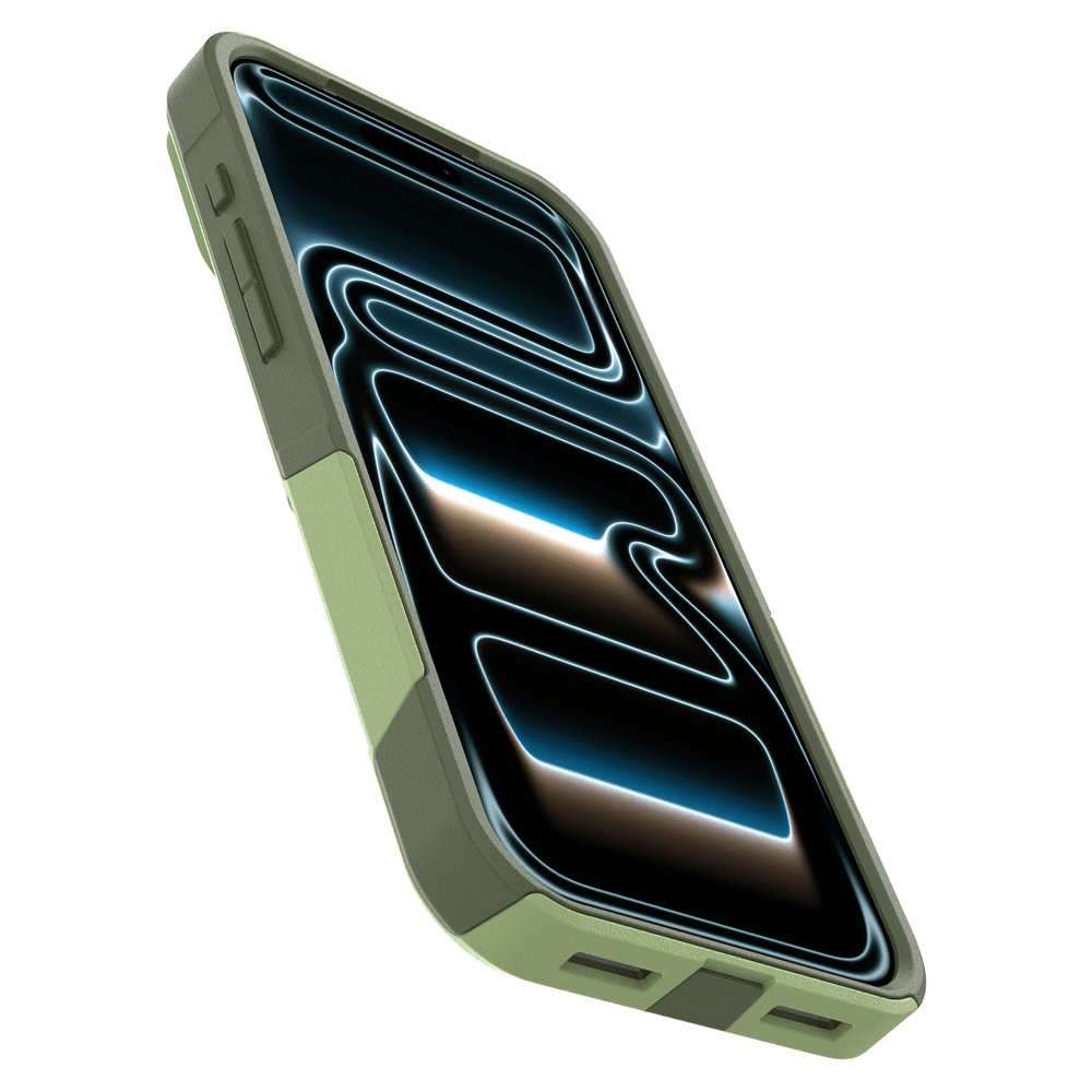 Alt View 2. OtterBox - Commuter MagSafe Case for Apple iPhone 18 Pro Max - Green.
