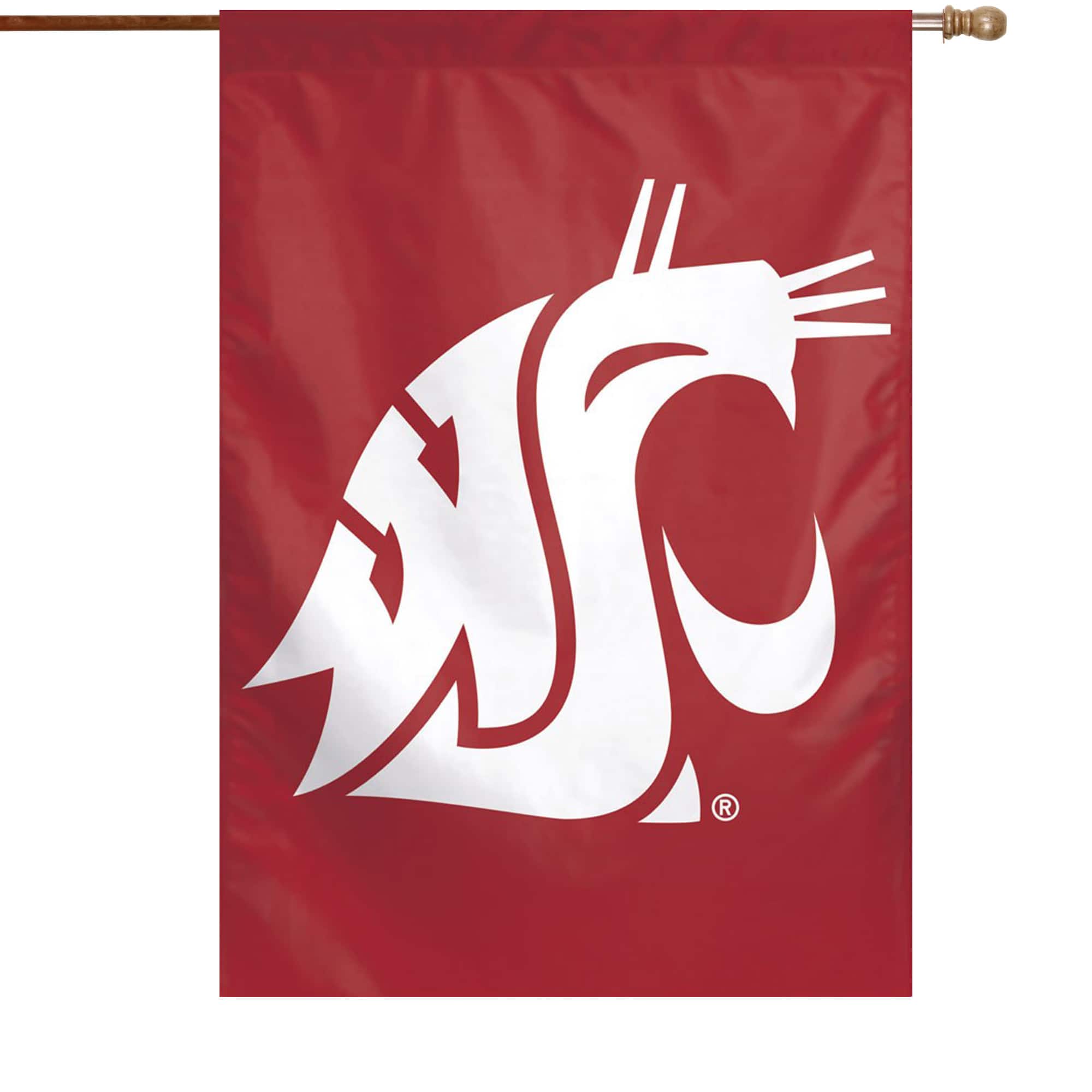"WinCraft - Washington State Cougars 28"" x 40"" Big Logo Single-Sided Vertical Banner - Multicolor" price history on PriceWatchPro