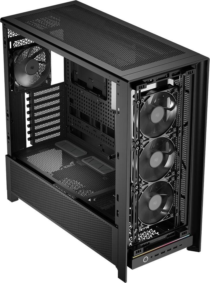 Alt View 15. CORSAIR - 5000D RS Mid-Tower Modular PC Case - Black.