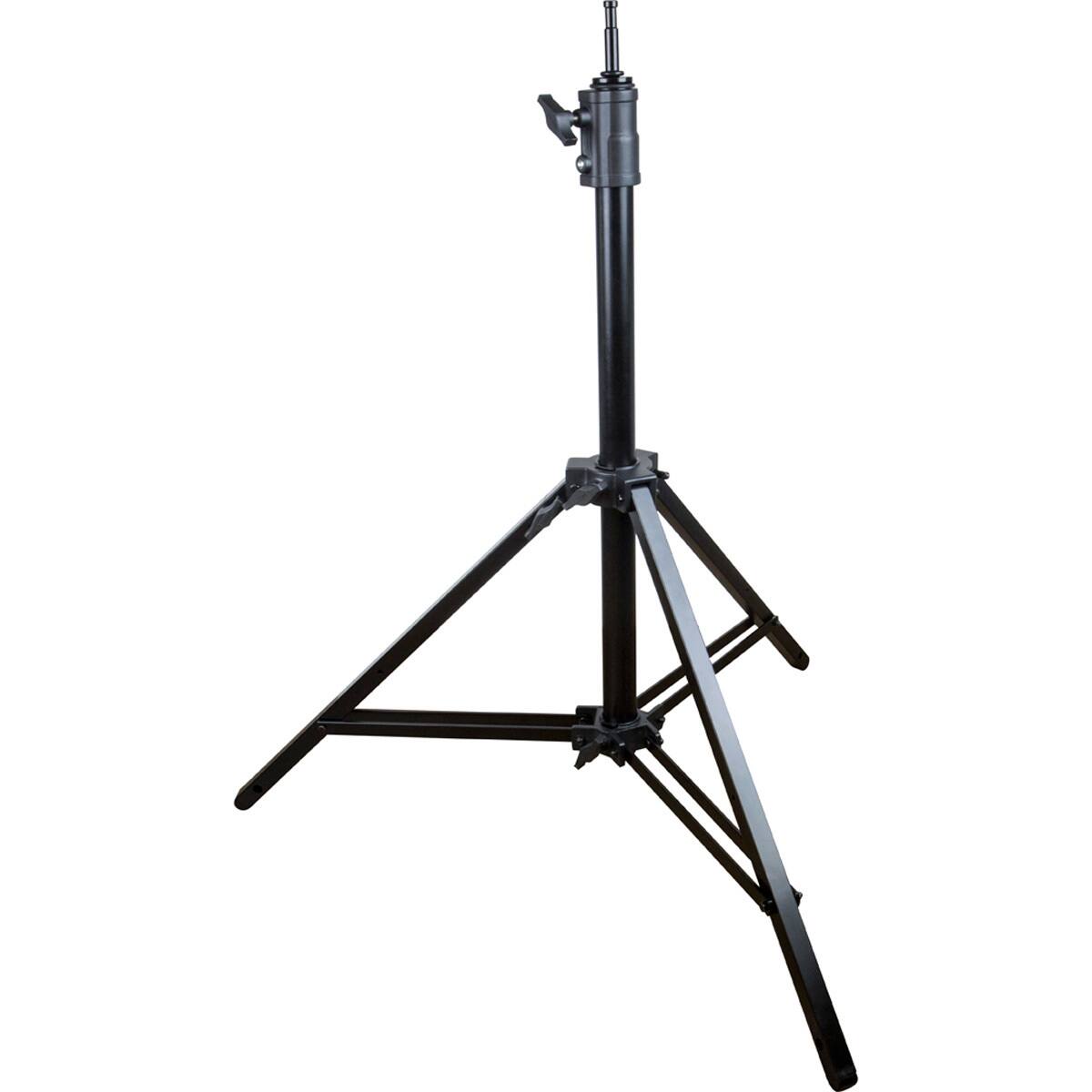 Alt View 9. Kupo - Kupo 2-Section Steadicam Stand with 8" Pneumatic Wheel Set, Black.