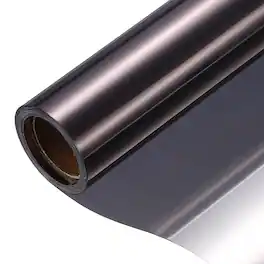 Unique Bargains - PVC Privacy Window Film, One-Way Mirror Reflective Heat Control Static Cling 23.6x9.8ft - Dark Purple