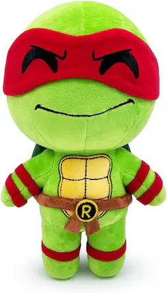 Front. Youtooz - Youtooz - Teenage Mutant Ninja Turtles - 9" Plush - Chibi Raphael (TMNT) - COLLECTIBLES - Multicolor.