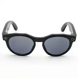 Loheer - Smart AI Camera Glasses with 8MP Sony Camera, 1080P Video, AI Translation, Bluetooth, Wi-Fi - Black - Black - (2026)