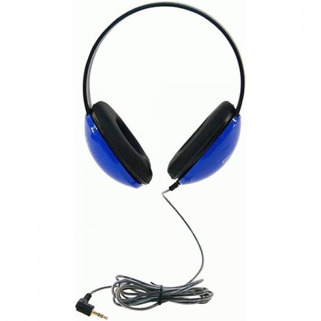 Califone - Listening First 2800-BL Headphone - Stereo - Mini-phone (3.5mm) - Wired - 25 Ohm - 20 Hz to 20 kHz - Blue