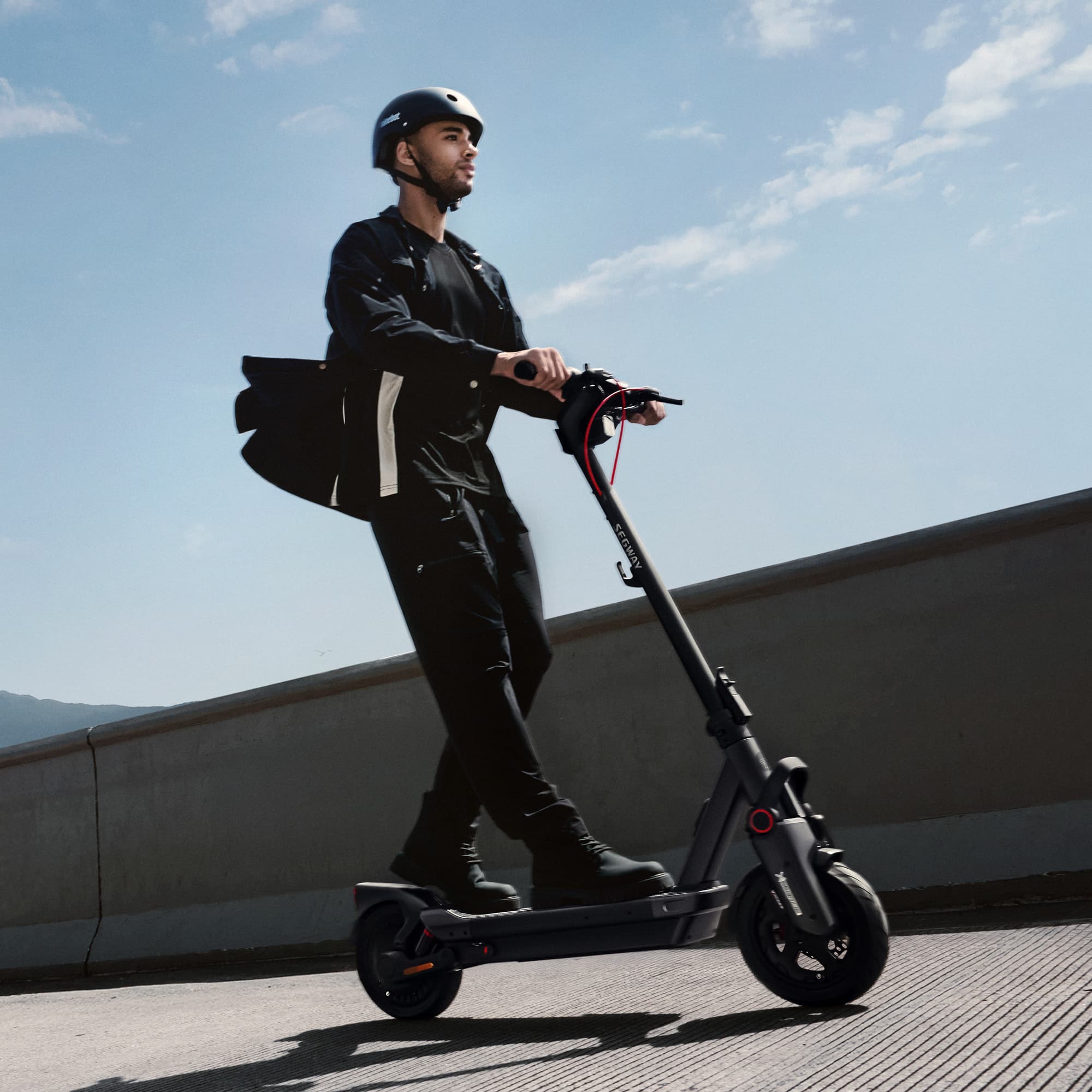 Alt View 8. Segway - Ninebot Max G3 Electric Scooter, 28 mph Max Speed w/ 50 miles Max Range - Black.