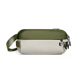 tomtoc - Explorer-T21 EDC Sling Bag, Compact Crossbody Bag Minimalist Sling Pack Daypack for Travel, Lightweight, Water-Resistant - Olive Green