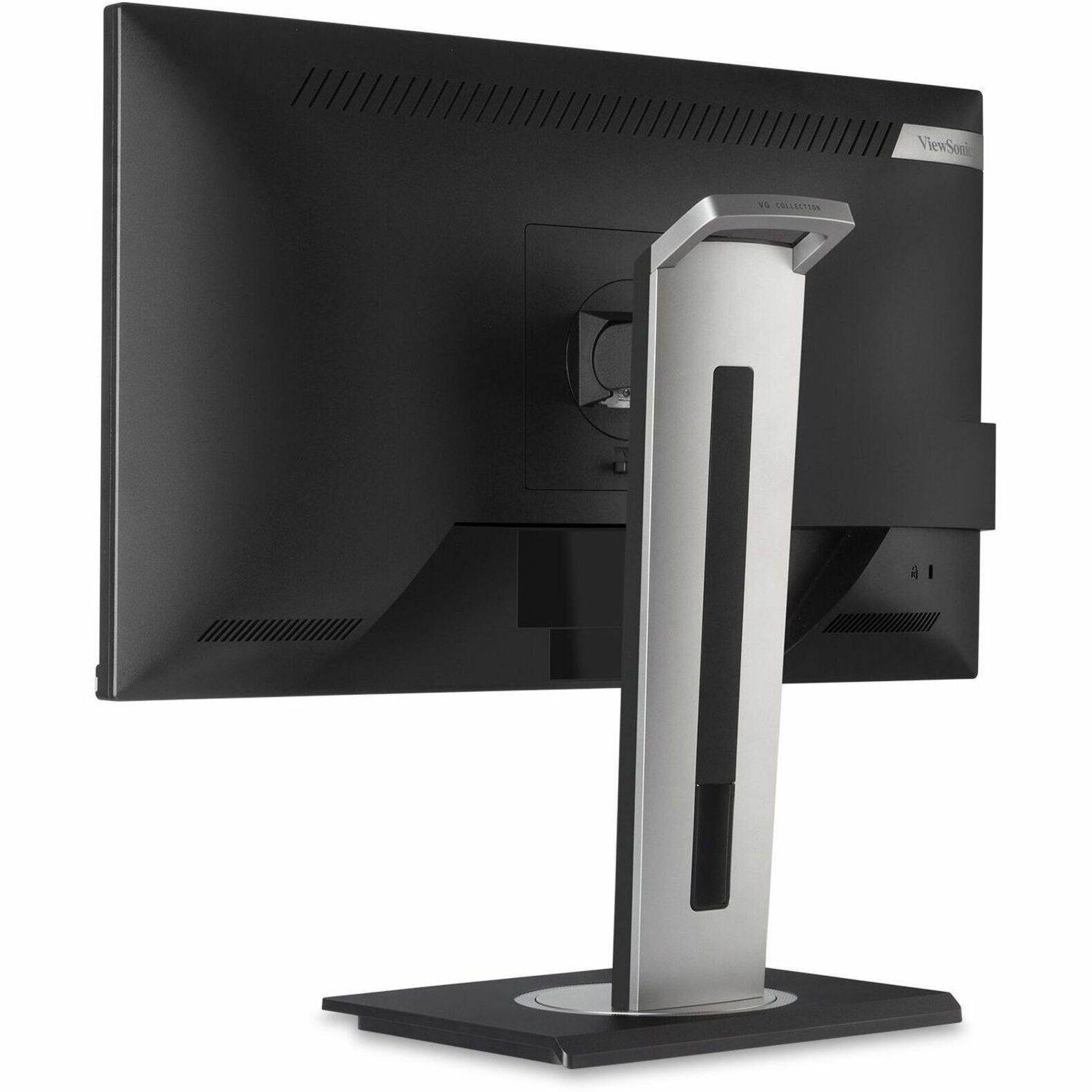 Alt View 16. ViewSonic - DFS VG245 24" IPS LCD FHD Monitor (USB-C, HDMI, DP) - Black.
