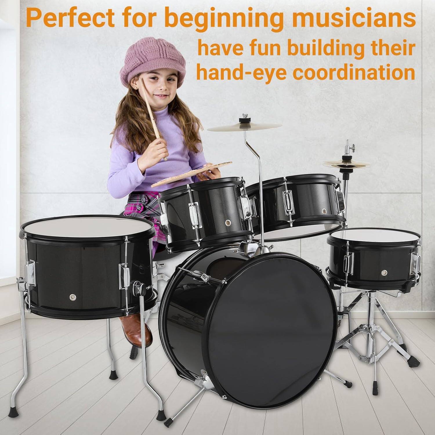 Perfect for beginning musicians  
have fun building their hand-eye coordination