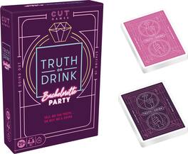 Hasbro - Gaming - Truth or Drink: Bachelorette Party Edition Adult Party Game - GAMES (MISC) - Multicolor