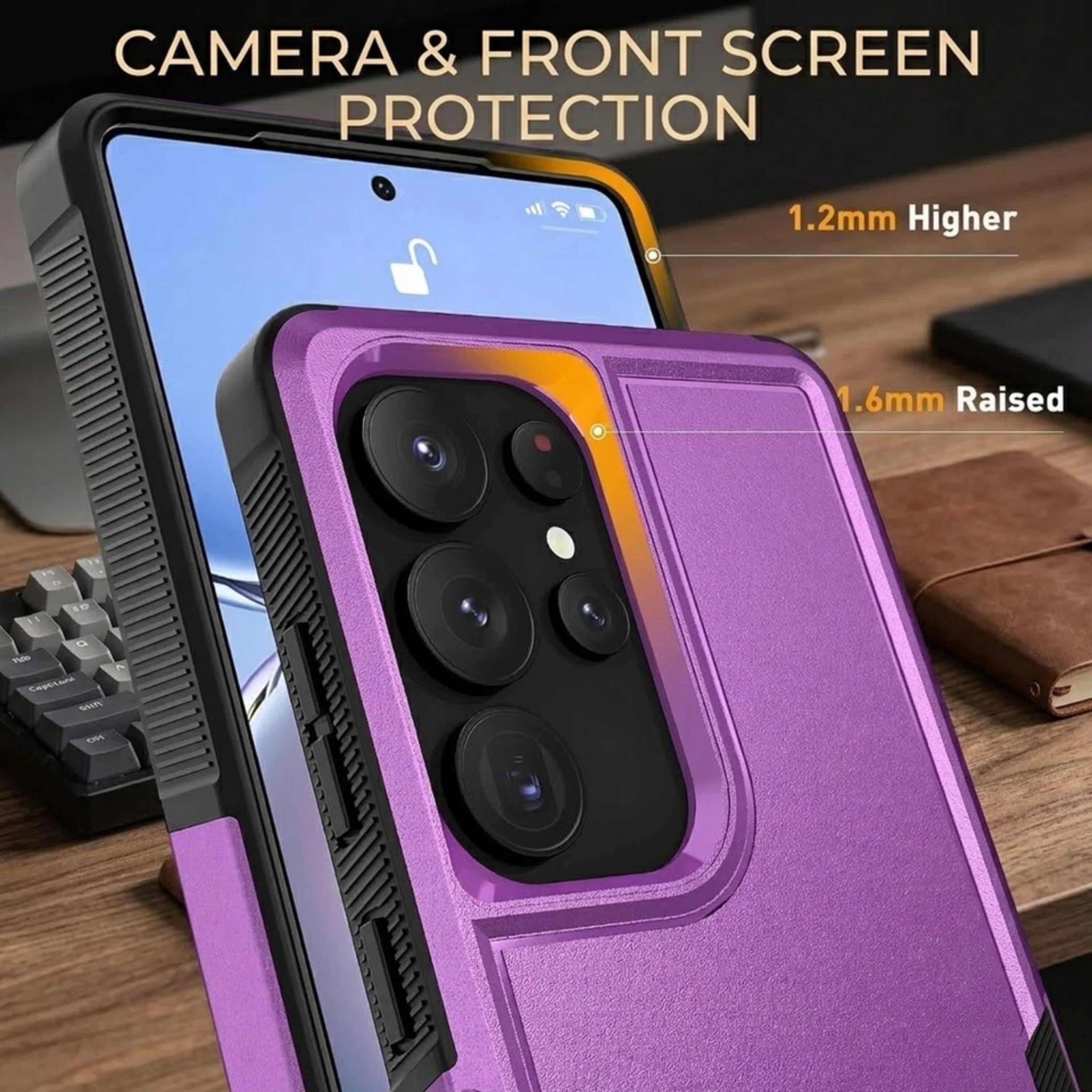 CAMERA & FRONT SCREEN PROTECTION

1.2mm Higher

1.6mm Raised