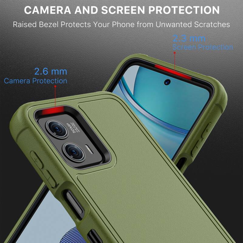 CAMERA AND SCREEN PROTECTION
Raised Bezel Protects Your Phone from Unwanted Scratches
2.3 mm Screen Protection
2.6 mm Camera Protection
50MP 1 50 a