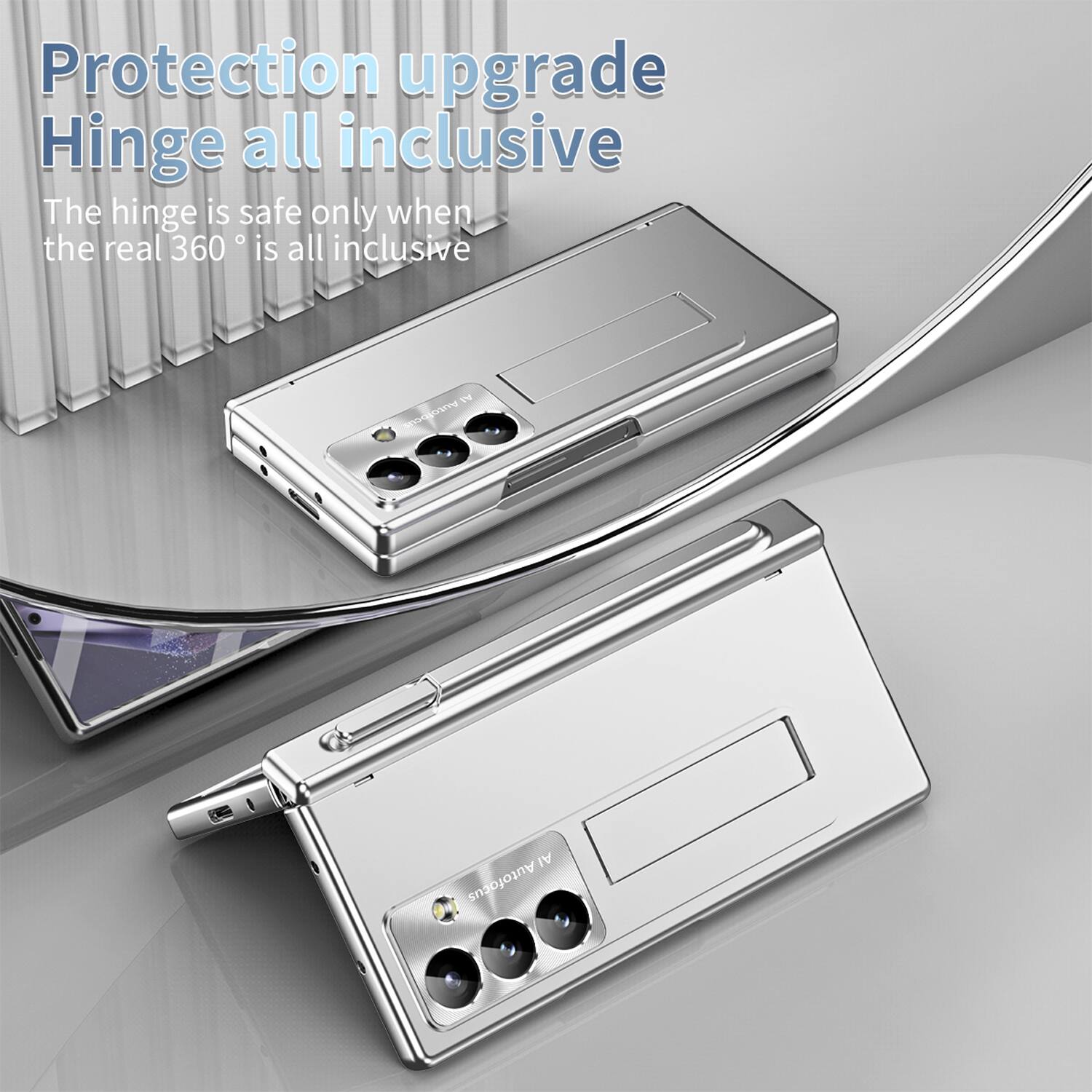 Protection upgrade  
Hinge all inclusive  
The hinge is safe only when the real 360° is all inclusive
