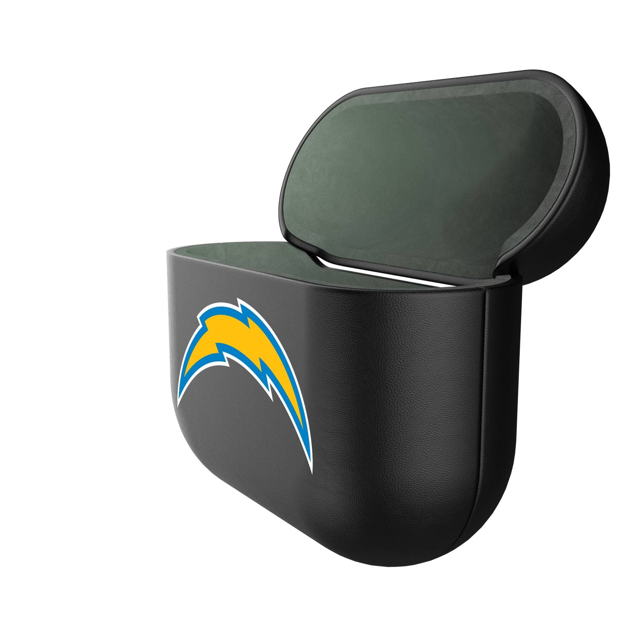 Alt View 2. Keyscaper - Los Angeles Chargers Black Los Angeles Chargers Insignia AirPods 3rd Gen Case Cover - Black.