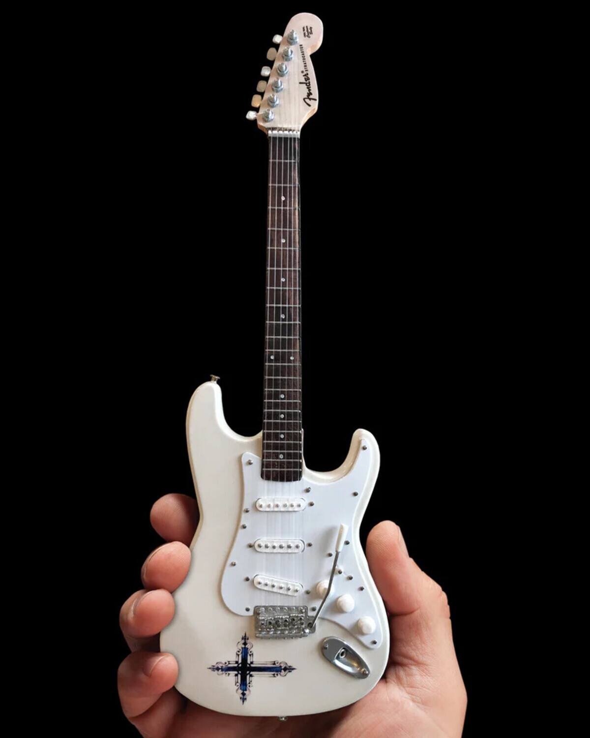 Alt View 3. Axe Heaven - Kenny Wayne Shepherd - Axe Heaven Kenny Wayne Shepherd Fender Stratocaster Cross Mini Guitar Replcia - Collectibles - Multicolor.