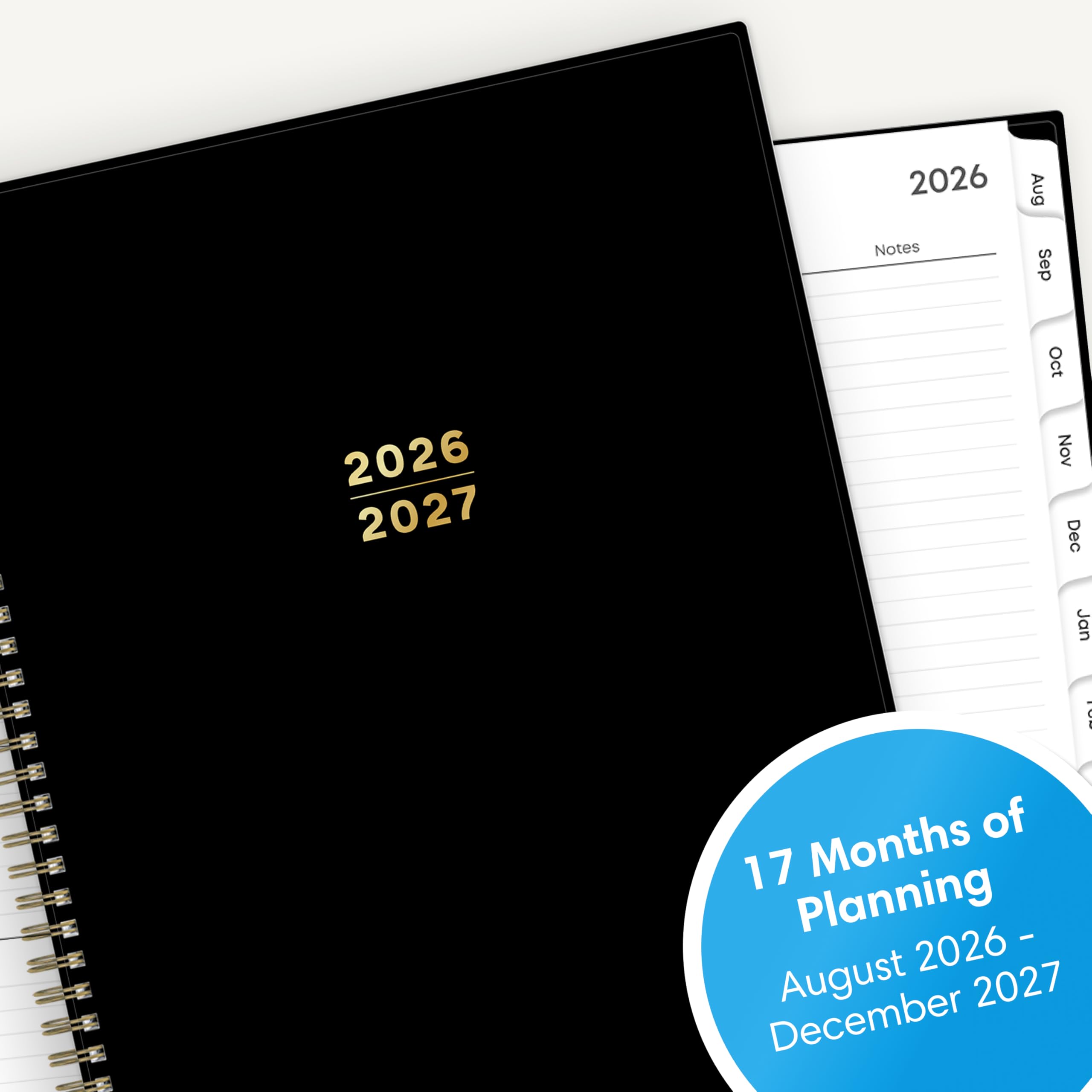 2026 2027

2026 Aug Notes Sep Oct Nov Dec Jan

17 Months of Planning 2026 - December August 2027