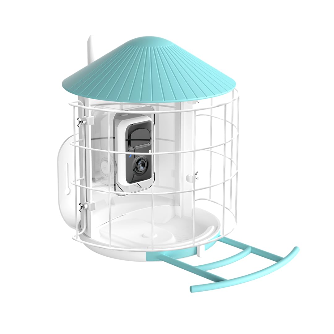 Back. BIRDFY - Birdfy Shield, Keep Out Birds' Predators, Must-Have Feeder Accessories - Only Work with Birdfy Classic Bird Feeder - White.
