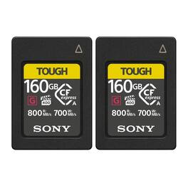 Sony - CFexpress Type A 160GB Memory Card (2-Pack) Bundle (2 Items)