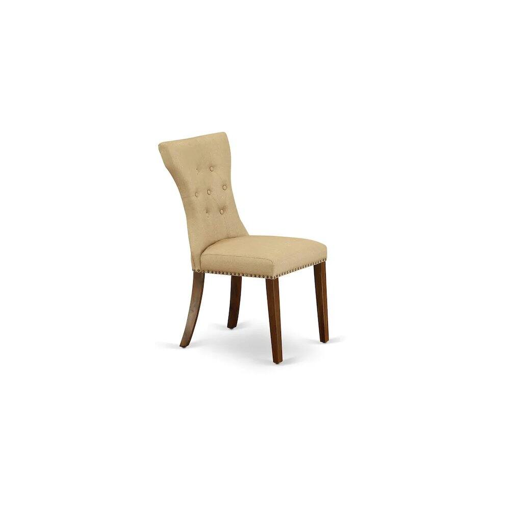Alt View 2. East West Furniture - Dining Room Set Natural - Brown.