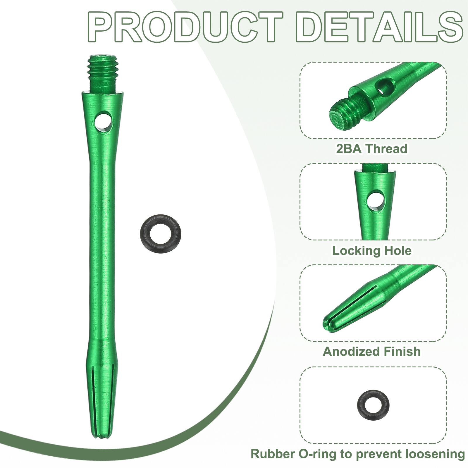PRODUCT DETAILS

- 2BA Thread
- Locking Hole
- Anodized Finish
- Rubber O-ring to prevent loosening